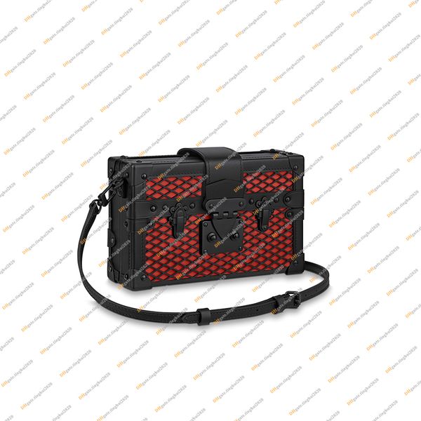 

lvvl bag handbag ladies fashion casual designer luxury openworked lacquered cowhide cross body shoulder bags wallet tote handbag 5a m20353 x