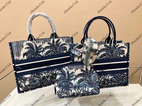 

7a quality multicolor 2pcs totes women shoulder crossbody bags with silk scarf and cosmetic bag onthego designer hadnbags luxury lady shoppi