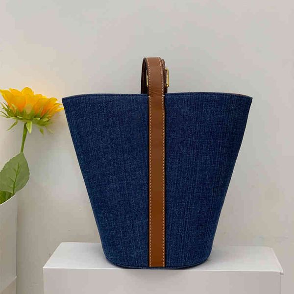 

designer drawstring tote bag women shoulder handbags leather shoulder bags high capacity lady crossbody bucket 220719