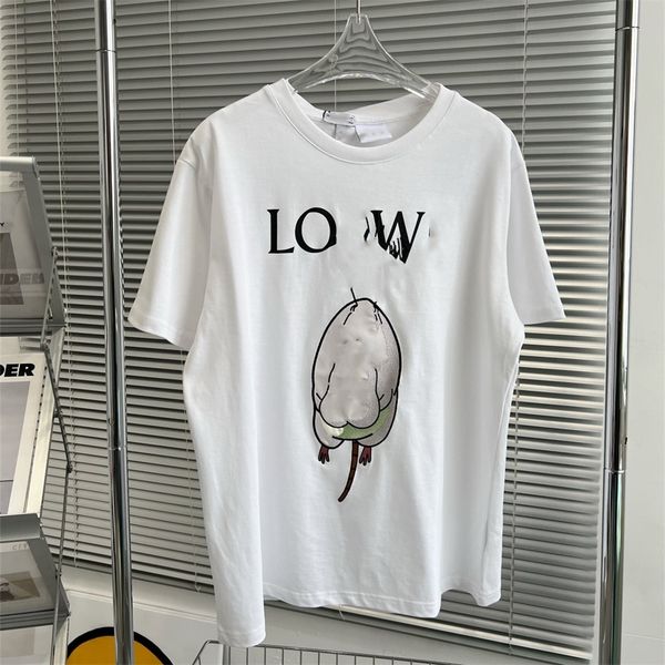 

spring summer new fashion family men's and women's same couple's cotton round neck printed t-shirt simple loose short sleeve, White