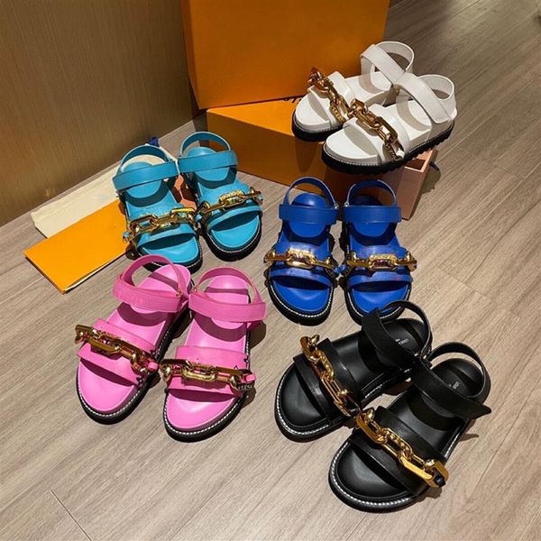 

heel slippers calfskin slide flat comfort sandal women embossed lamb leather summer swimming pool slipper designer fashion mules270k, Black