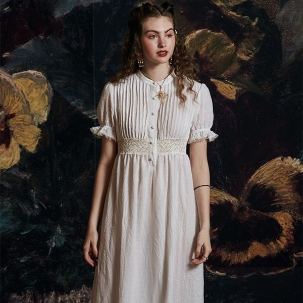 

summer dress nightgown elegant romantic sleepwear white short leeve dress woman summer princess nightwear skirt leisure y200425, Black;red
