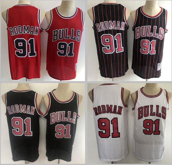 

basketball jerseys dennis rodman jersey, Black;red