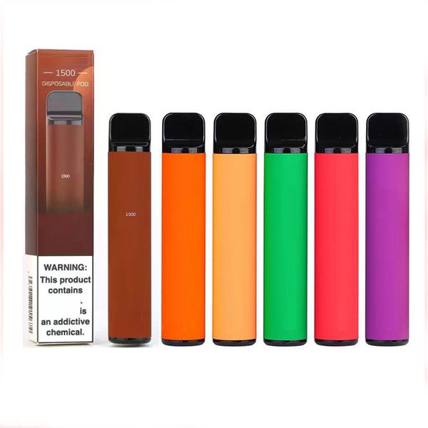 

elfbar elfs bar disposable e cigarette starter kit strength 2% 1500 puffs 850mah battery vape pen device 4.8ml prefilled pods cartridges elf