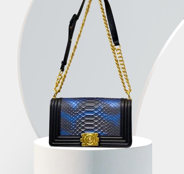

luxury snake leather lady handbag commute serpentine pattern women totes bag leather shoulder bag large capacity crossbody bag