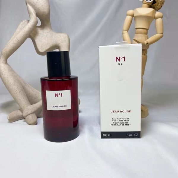 Il nuovissimo profumo da donna deodorante per ambienti n. 1 DE L EAU Rouge Mist 100ml Fragranza di lusso di marca famosa Colonia di lunga durata