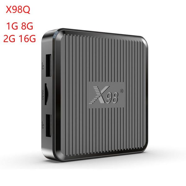 X98Q Android 11 Akıllı TV Kutusu Amlogic S905W2 TVBox Dört Çekirdek 2GB 16GB AV1 5G WiFi AC 4K Youtube Set Üst Kutusu