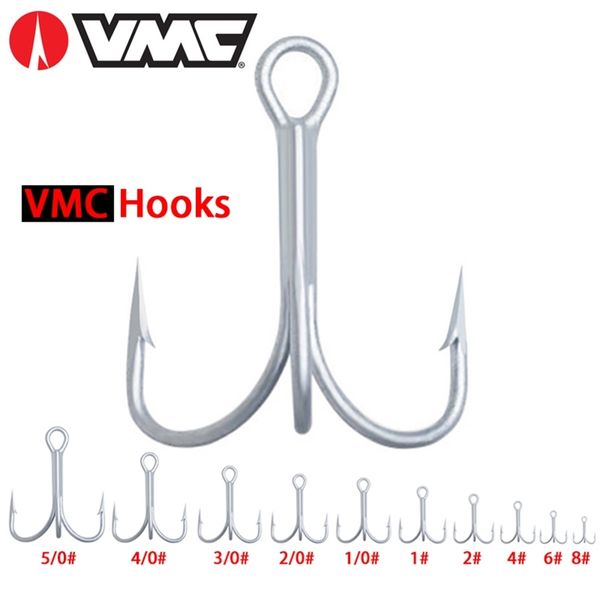 

fishing vmc treble hook strengthen anchor 3x strong fishing hook short cut fishhook spoon lures artificial bait 220401