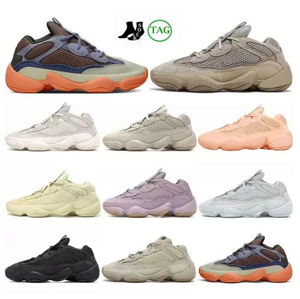 

men women 500 mesh running shoes desert rat stone soft vision bone white blush ourtdoor trainer platform 500s sports trainers designer sneak