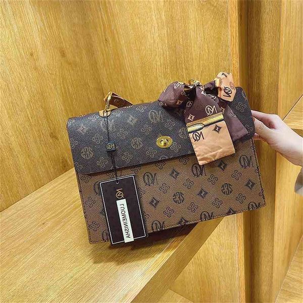 

popular print stitched armpit winter silk scarf simple single shoulder bag purses outlet online