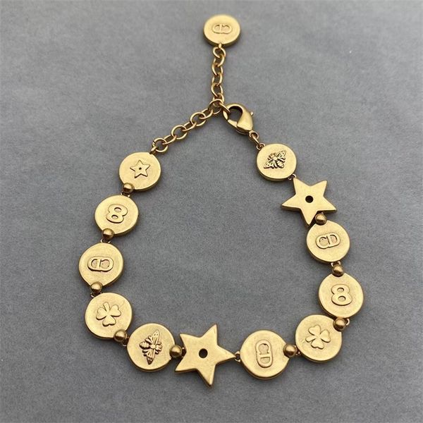 

chain bracelets star leaf bird multi-element bracelet classic women's bracelet, Black