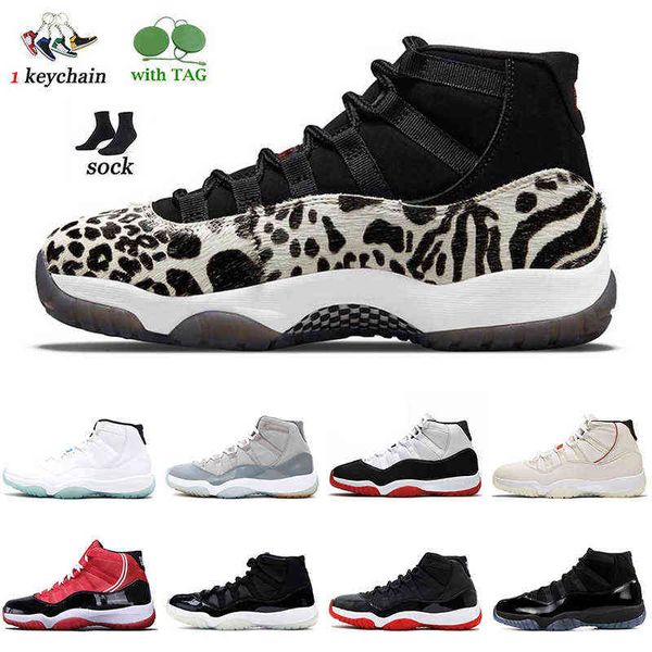 

basketball shoes 11s high white bred jubilee mens jumpman 11 animal instinct 25th anniversary cool grey legend blue women, Black