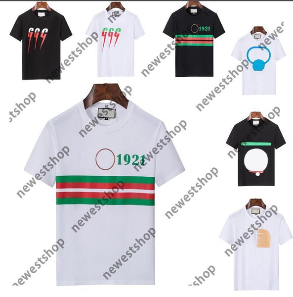 

2022 summer europe mens designer t shirts luxury paris classic letter print t shirt womens crew neck tshirts streetwear tshirt casual cotton, White;black