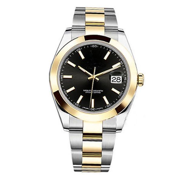 

v3 wristwatch sapphire glass stainless steel solid clasp luminous mechanical automatic men's date just wrist279t, Slivery;brown