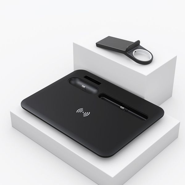 

new 30w 6 in 1 fast wireless charger qi charging dock station for iphone 13 12 11 pro xs max xr x apple watch 7 6 5 airpods pro