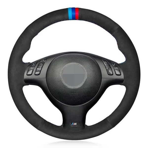 Coprivolante Coprivolante in vera pelle scamosciata nera morbida per M Sport E46 330i 330Ci E39 540i 525i 530i M3 M5 E39 CopristerzoSteer