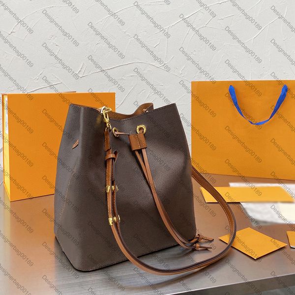 

neonoe mm designer bucket bag handbag women luxury leather shoulder crossbody bag m44020