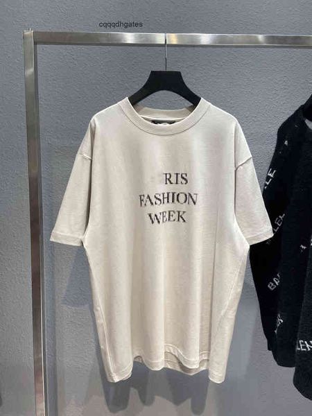 

brand fashion balencaigas italy trendy men shirs prining house ceiling week fuzzy leer mosaic paris shor sleeve loose men's and, White;black