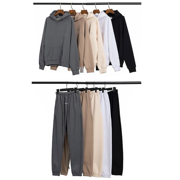 

mens womens hoodies reflective long sleeve fleece man tracksuits hoodie pants designer woman sweatshirt men hoody suits sportsuit women swea, Black