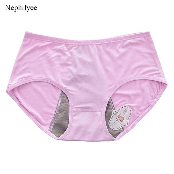 

modal physiological period leak proof menstrual panties breathable soft underpants women underwear breifs p289, Black;pink