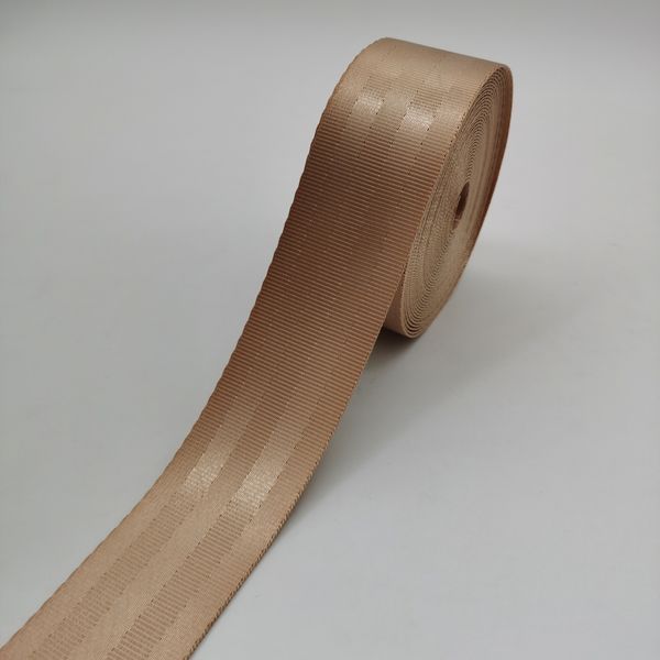 

golden 1-91 meters strengthen auto seat belt webbing fabric racing car modified safety belt harness strap standard certified web replacement