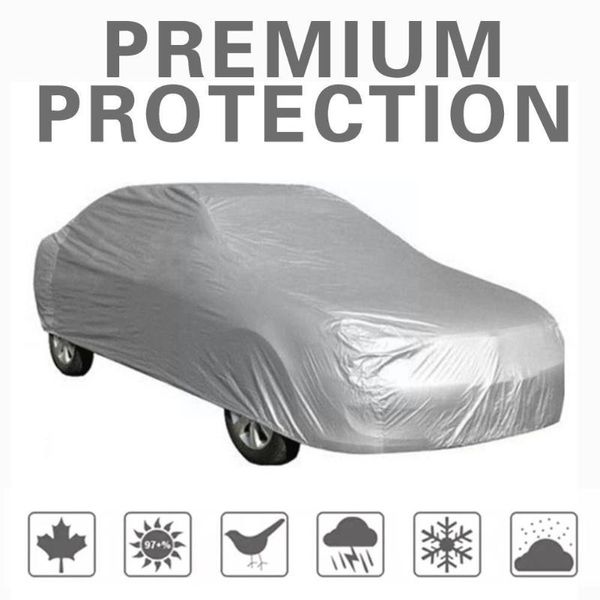 Autoabdeckungen Universalabdeckung Außenschutz Außen für wasserdichte Fließheck-Markise Limousine Sonnenschutz