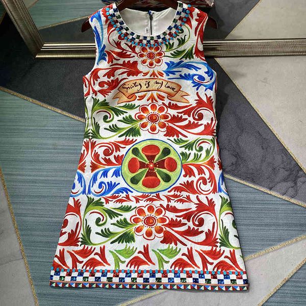 

casual dresses summer printed beaded short skirt, Black;gray