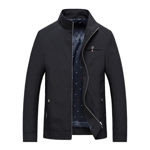 

new jacket men fashion spring autumn zipper outerwear casual mens jackets sportswear outerwear males jackets chaqueta hombres 8 lj201013, Black;brown