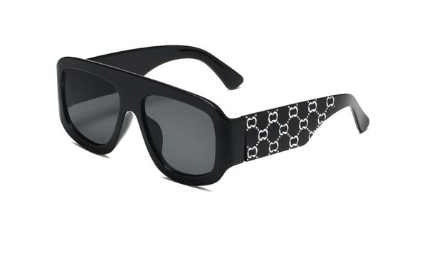 

0931 women designer sunglassess trendy flat mirror sunglasses uv400 protection printed oval frame man glass, White;black