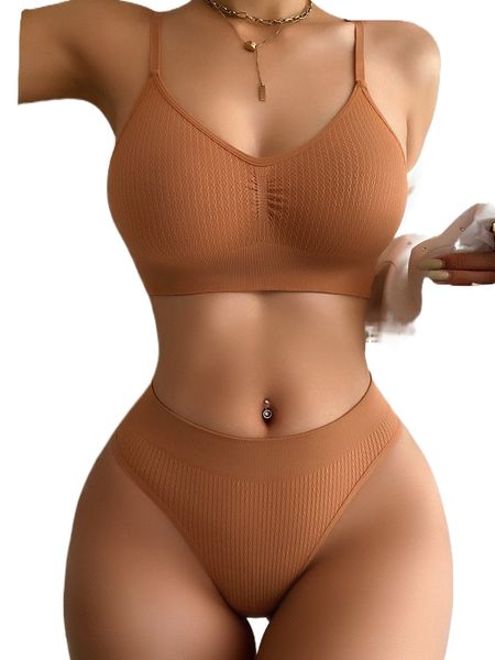 

plain seamless lingerie set d0ud#, Black;red