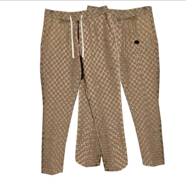 22s homens mulheres designer jacquard calças primavera verão homens denim calça dupla letra letras casuais calças de alta qualidade amarelo