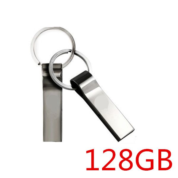 DHL entrega 16G / 32GB / 64GB / 128GB / 256GB V285W Keychain de metal USB Unidade Flash / Real Capacidade Pendrive / Boa Qualidade USB 2.0 Memory Stick