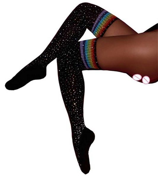 

warm combed cotton long tube over knee ironing socks in spring and winter, Red;black