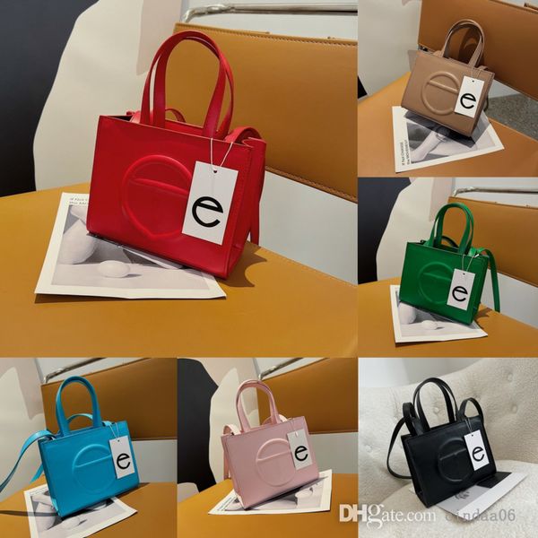 

retail designer shopping bag women handbag single shoulder messenger tote bag, Red;black