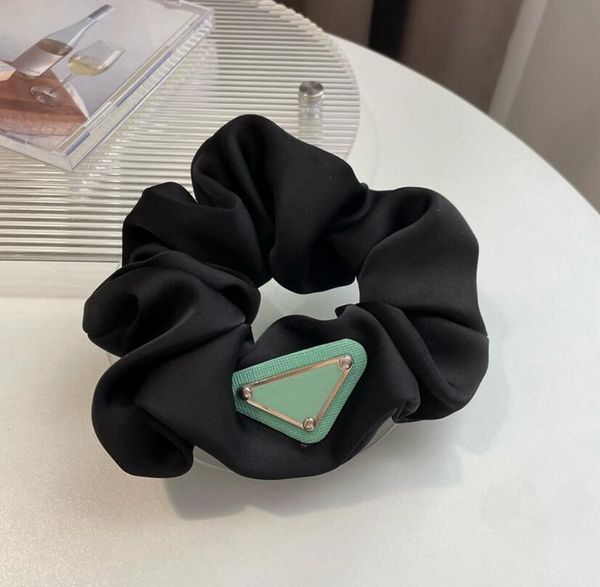 

european and american multicolor letter hair ring satin fashion wild headwear women fast delivery, Pink