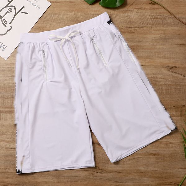 

designer fashion mens shorts quick drying swimwear printing summer board beach pants men swim short size, White;black