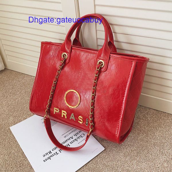 

women's luxury classic handbags beach bags designers ch metal letter badge tote evening bag small mini body leather handbag large femal