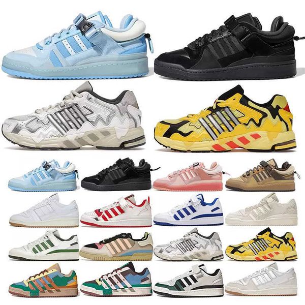 

new mens women running shoes 84 triple white black wheat orbit grey true orange denim blue bad bunny pink easter egg dipped solar pink