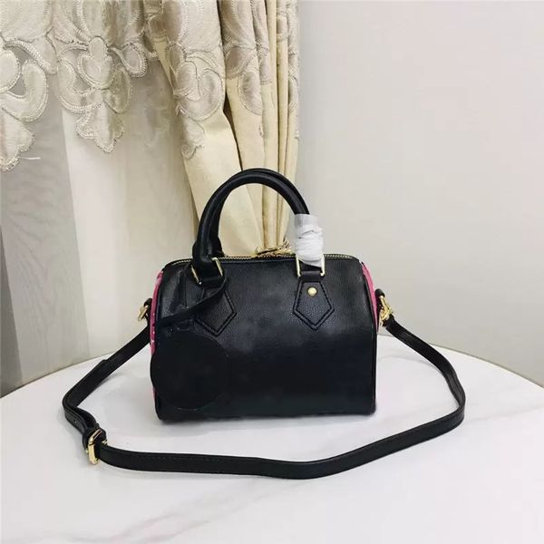 

designer luxury luis totes speedy bandolier 20 2way m46118 hand bag leather khaki women fashion handbag purses high quality