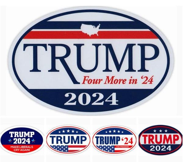 2024 Trump Kühlschrank Magnete Amerikanische Präsidentschaftswahlzubehör Home Dekoration Großhandel