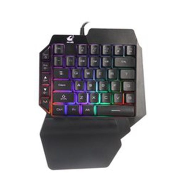 39 KEYS ARM REST REST TECHADO MECÂNICO DE GAMING MECÂNCIA 8 CORES BACKLIT BACKER GAMER TECHADO PAR