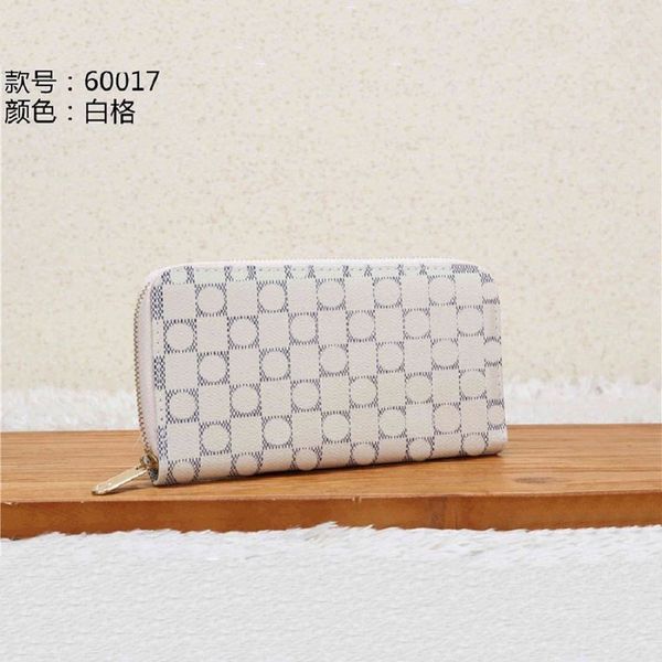 

designer wallet luxury brand purse single zipper wallets women handbags tote real leather bags lady plaid purses duffle luggage by brand 05, Red;black