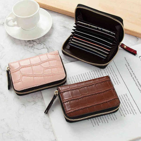 

wallets for women women slim pu leather credit card bag zipper holder case wallet 220627, Red;black