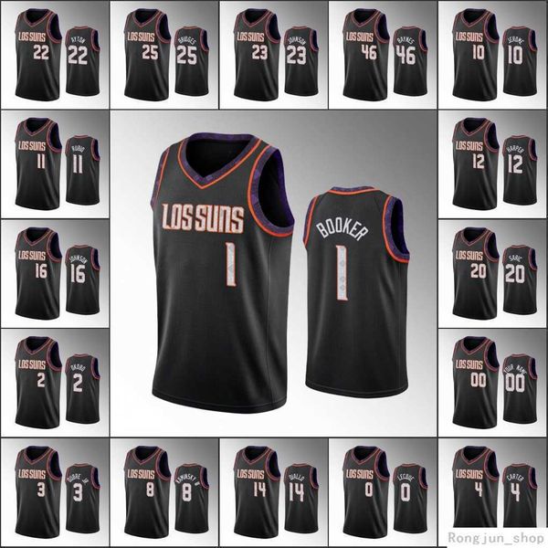 

screen print men youth women devin booker kelly oubre jr. aron baynes deandre ayton black ricky rubio custom 75th diamond jersey