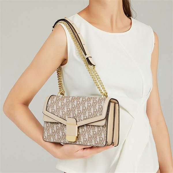 

53% off online sale fashion french high-end sense leather chain one messenger small