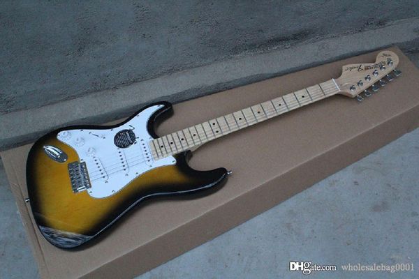 

hgfderfg 6 strings left hand electric guitar custom body