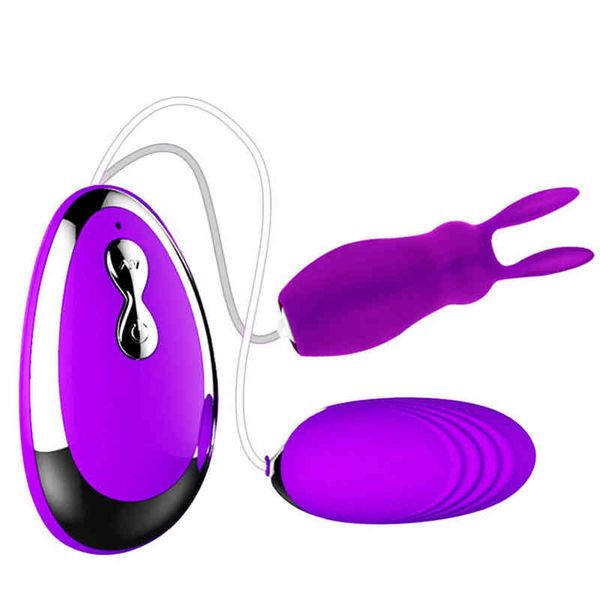 Nxy Eggs Bullets 20 velocità potente uovo vibrante doppia vibrazione stimolatore del punto g massaggio vaginale telecomando palla vaginale giocattoli del sesso per le donne 220509