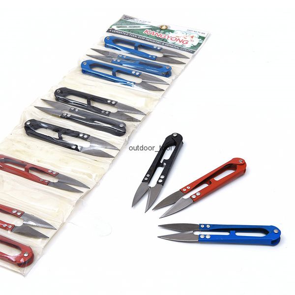 

1pcs u shape fishing scissors mini fish scissors embroidery application scissors fishing line cutter tools fishing accessories