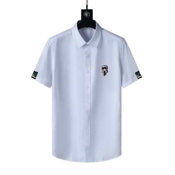 

designers mens dress shirts business fashion casual classic long sleeve shirt brands men spring slim fit chemises de marque clothing stylist, White;black