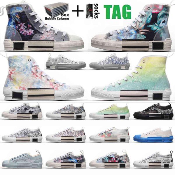 

dies b23 oblique high sneakers transparent printing shoe men women ghosting casual shoes technology canvas trainers mens wo ibn, Black